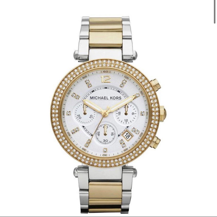 Ladies Silver  Gold Michael Kors Watch
